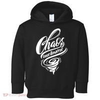 Chaos Coordinator Teacher Letter Toddler Hoodie thumb 0