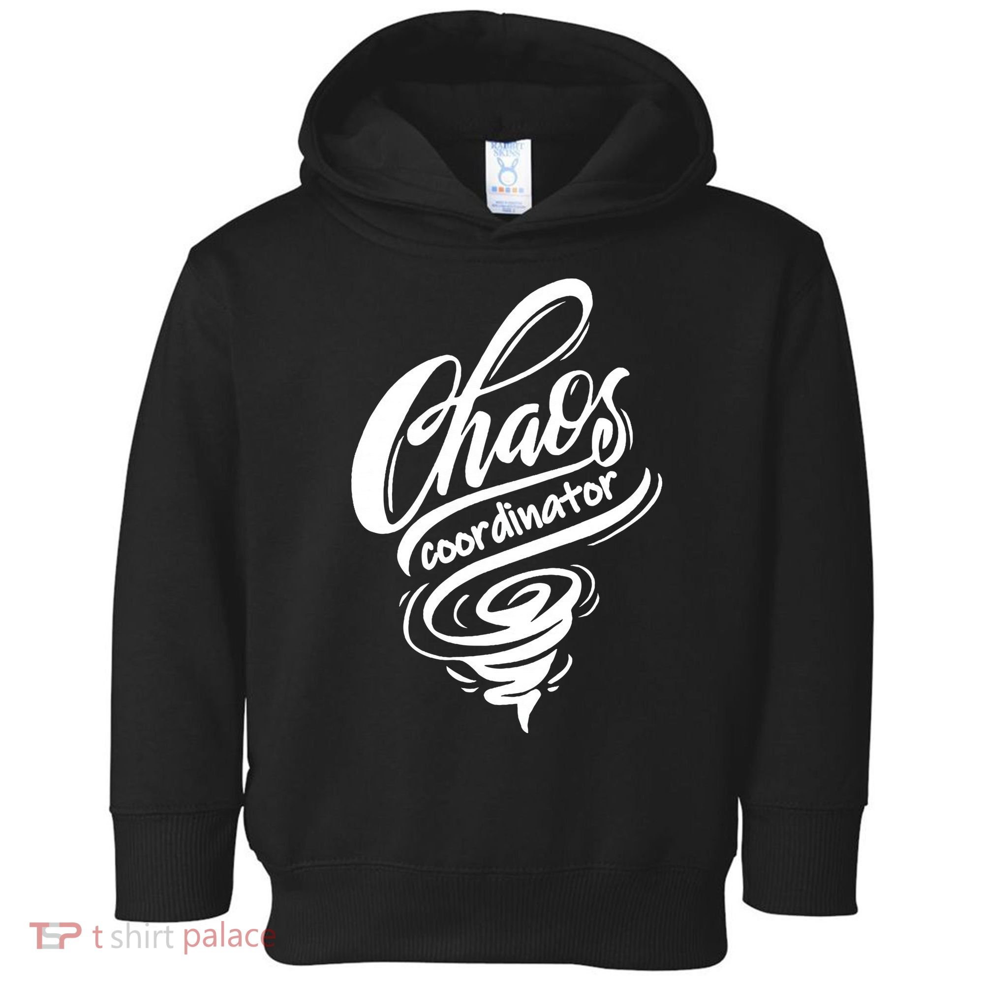 Chaos Coordinator Teacher Letter Toddler Hoodie