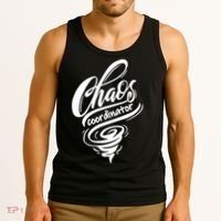 Chaos Coordinator Teacher Letter Tank Top thumb 3