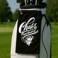 Chaos Coordinator Teacher Letter Golf Towel thumb 2