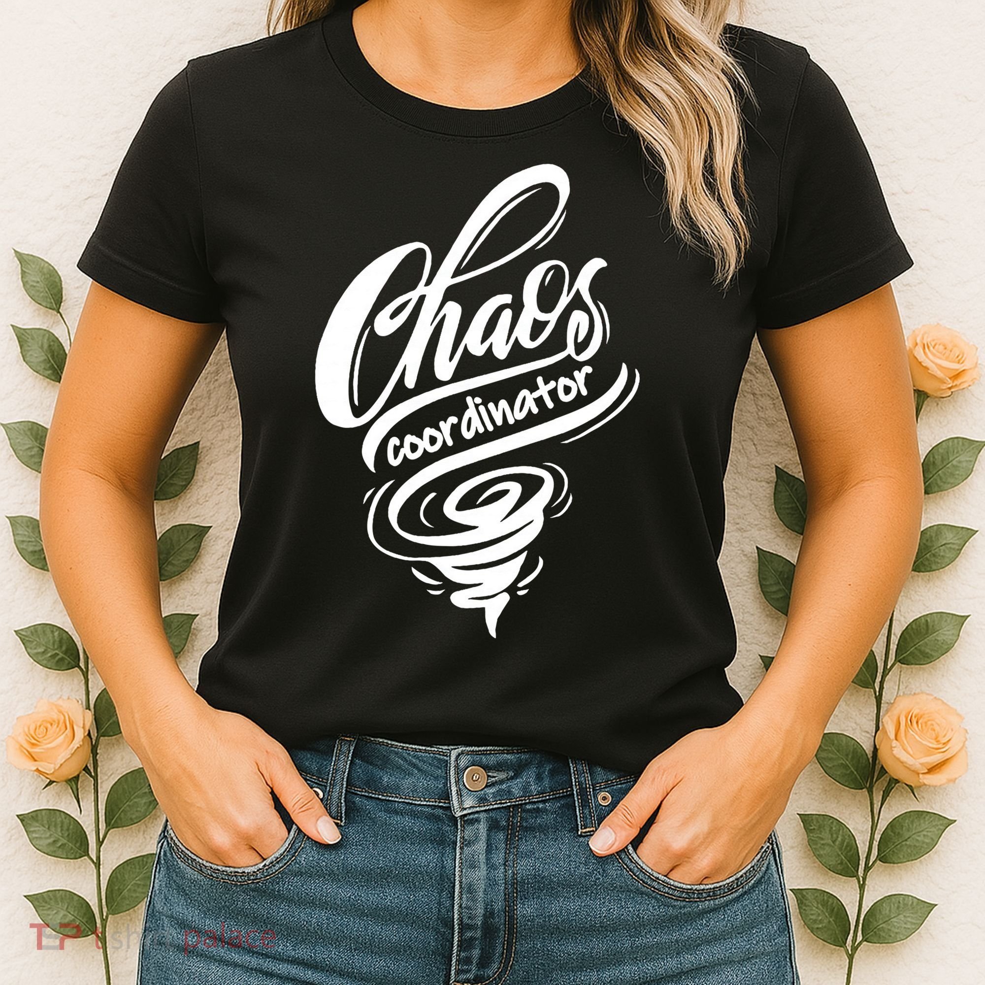 Chaos Coordinator Teacher Letter Women's T-Shirt