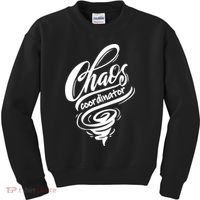 Chaos Coordinator Teacher Letter Kids Sweatshirt thumb 0