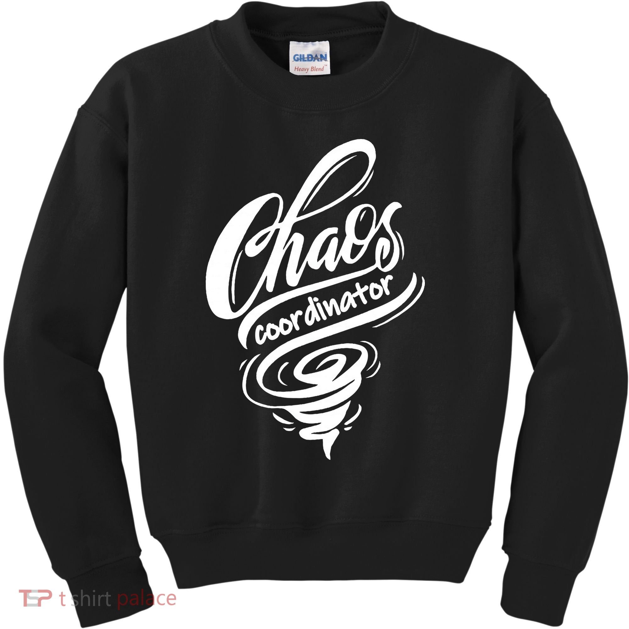 Chaos Coordinator Teacher Letter Kids Sweatshirt