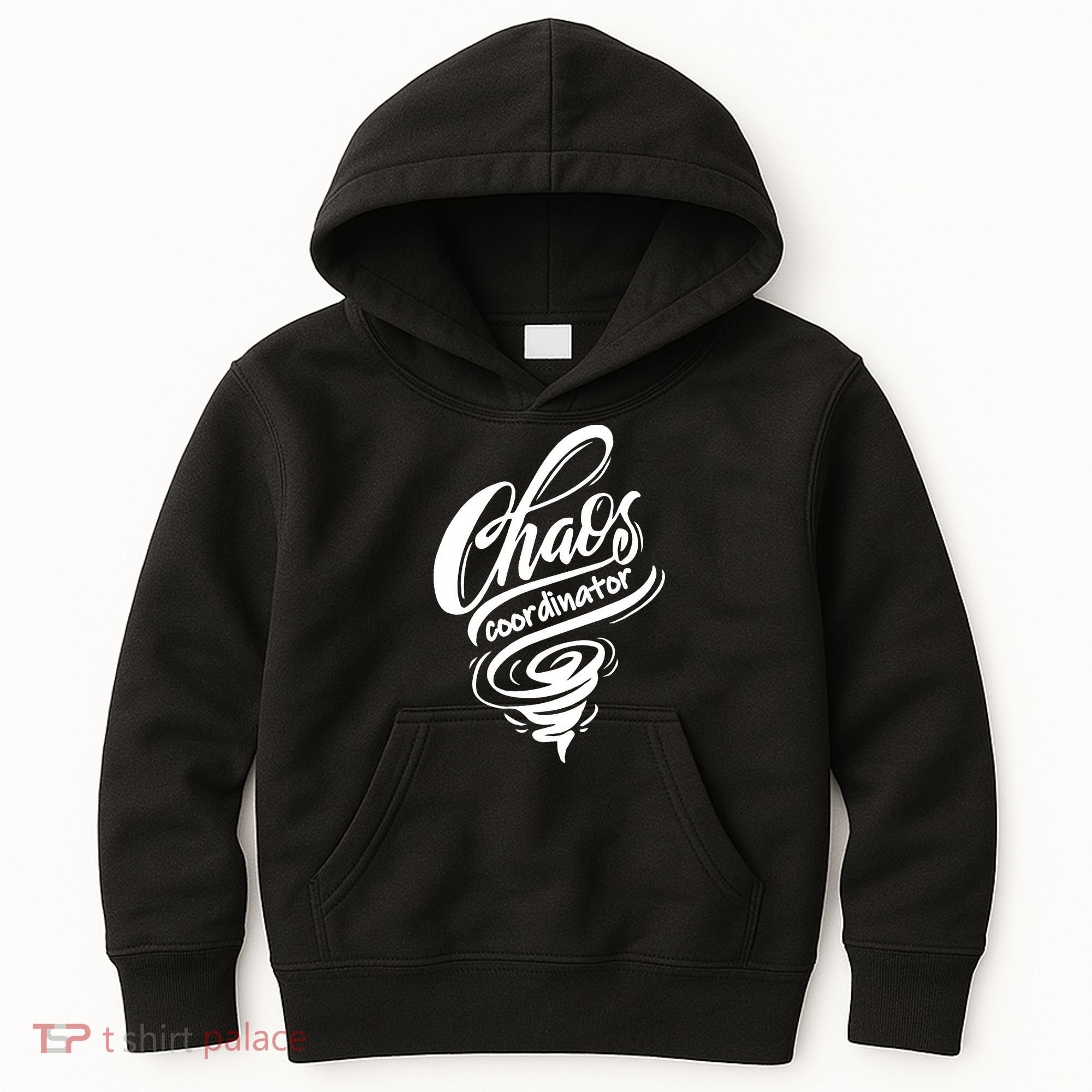 Chaos Coordinator Teacher Letter Kids Hoodie
