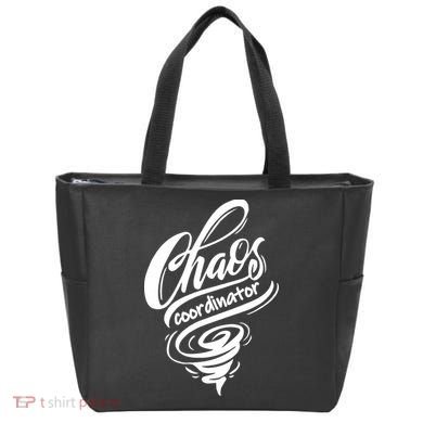 Chaos Coordinator Teacher Letter Tote Bag