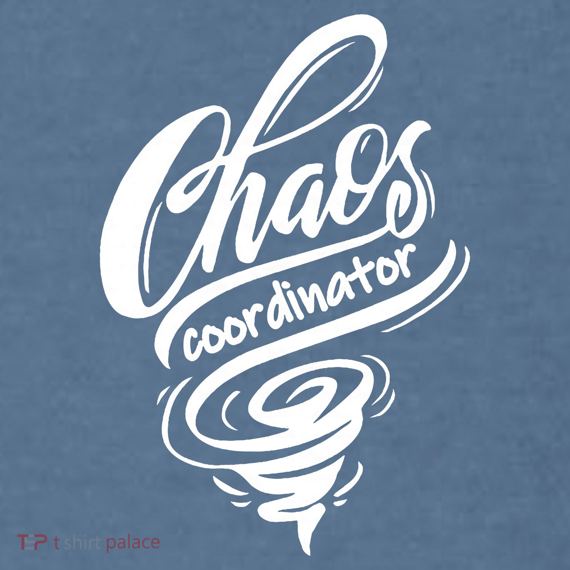 Chaos Coordinator Teacher Letter Comfort Colors Garment-Dyed Hooded Sweatshirt