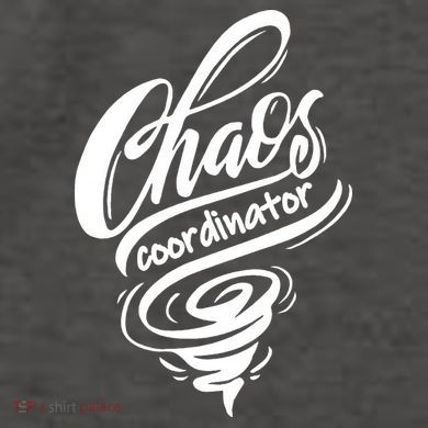 Chaos Coordinator Teacher Letter Vector Backpack