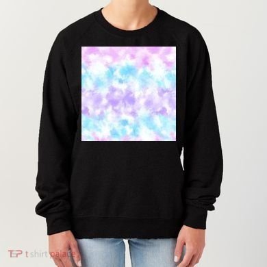 Cotton Candy Tie Dye Women's Sweatshirt