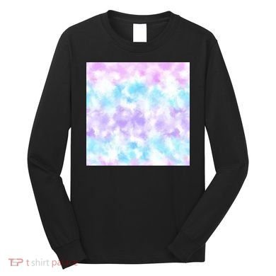 Cotton Candy Tie Dye Long Sleeve Shirt