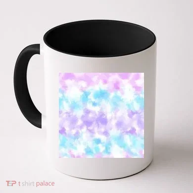 Cotton Candy Tie Dye Coffee Mug