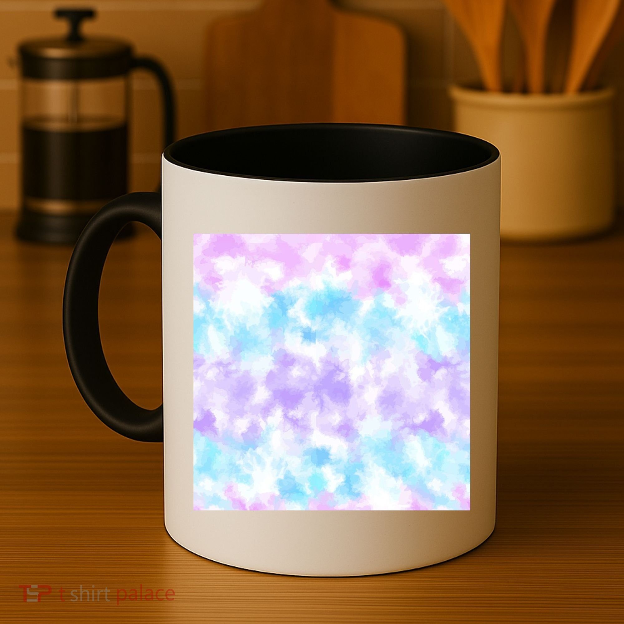 Cotton Candy Tie Dye Coffee Mug
