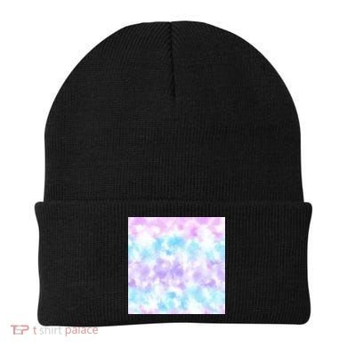 Cotton Candy Tie Dye Beanie