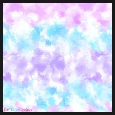 Cotton Candy Tie Dye Polo