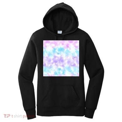 Cotton Candy Tie Dye Women's Hoodie