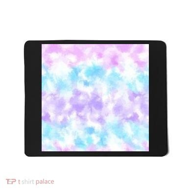 Cotton Candy Tie Dye Mousepad