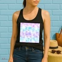 Cotton Candy Tie Dye Women's Tank Top thumb 2