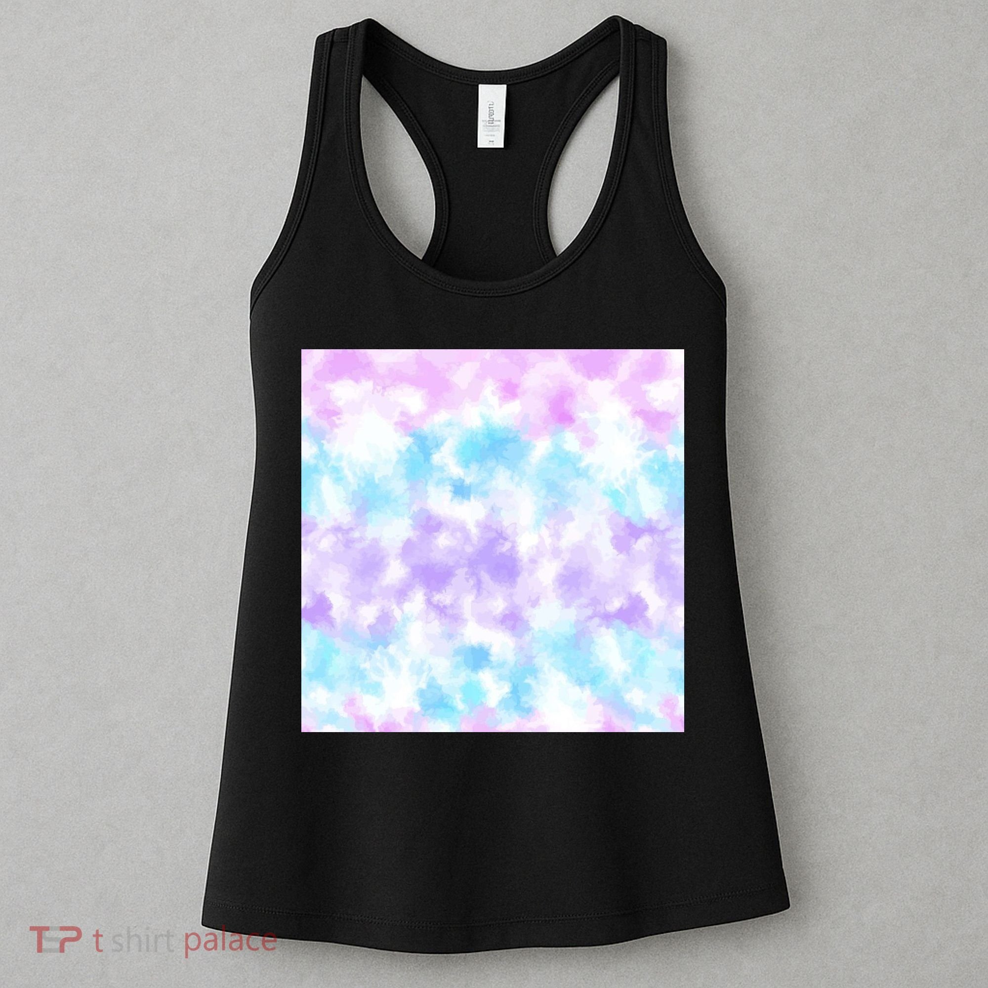 Cotton Candy Tie Dye Women's Tank Top