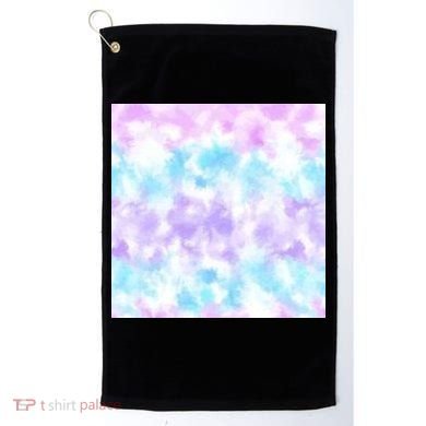 Cotton Candy Tie Dye Golf Towel