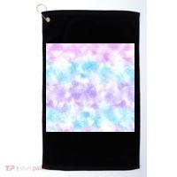 Cotton Candy Tie Dye Golf Towel thumb 0