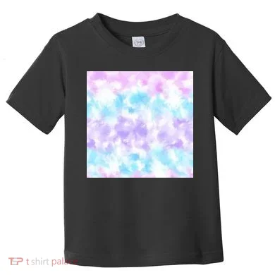 Cotton Candy Tie Dye Toddler T-Shirt