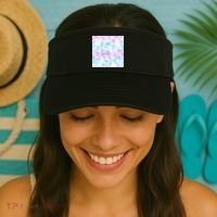 Cotton Candy Tie Dye Visor thumb 2
