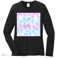 Cotton Candy Tie Dye Women's Long Sleeve Shirt thumb 0