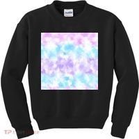 Cotton Candy Tie Dye Kids Sweatshirt thumb 0