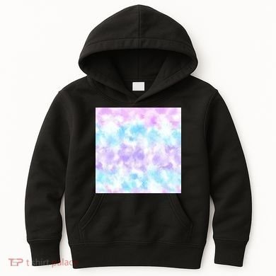 Cotton Candy Tie Dye Kids Hoodie