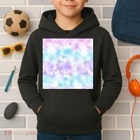 Cotton Candy Tie Dye Kids Hoodie thumb 2