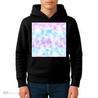 Cotton Candy Tie Dye Kids Hoodie thumb 4