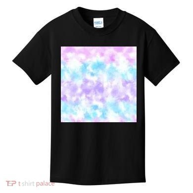 Cotton Candy Tie Dye Kids T-Shirt