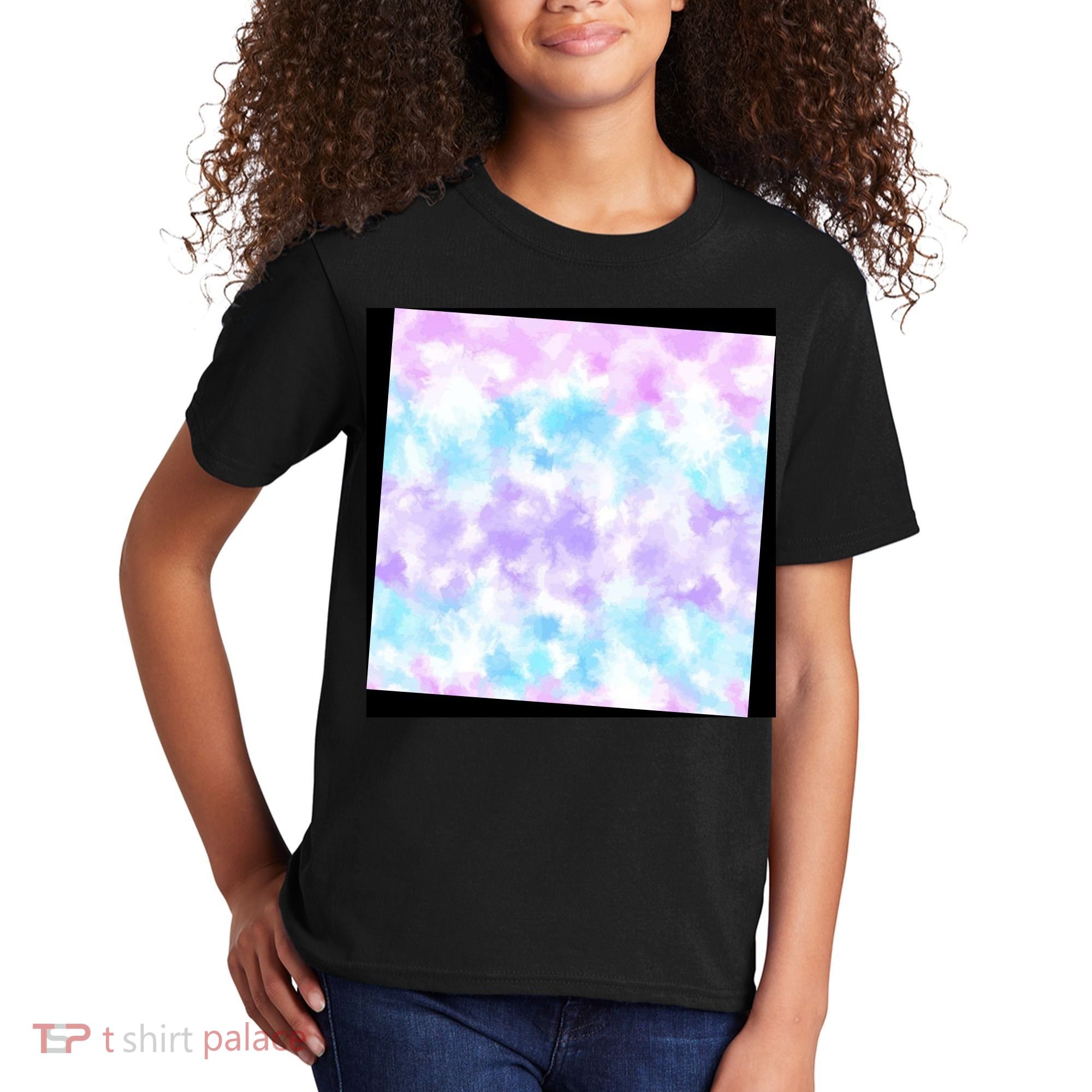 Cotton Candy Tie Dye Kids T-Shirt