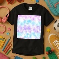 Cotton Candy Tie Dye Kids T-Shirt thumb 3