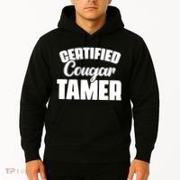 Certified Cougar Tamer Hunter Slayer Wild Cat Cougars Hoodie thumb 2