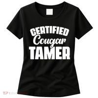 Certified Cougar Tamer Hunter Slayer Wild Cat Cougars Women's T-Shirt thumb 0