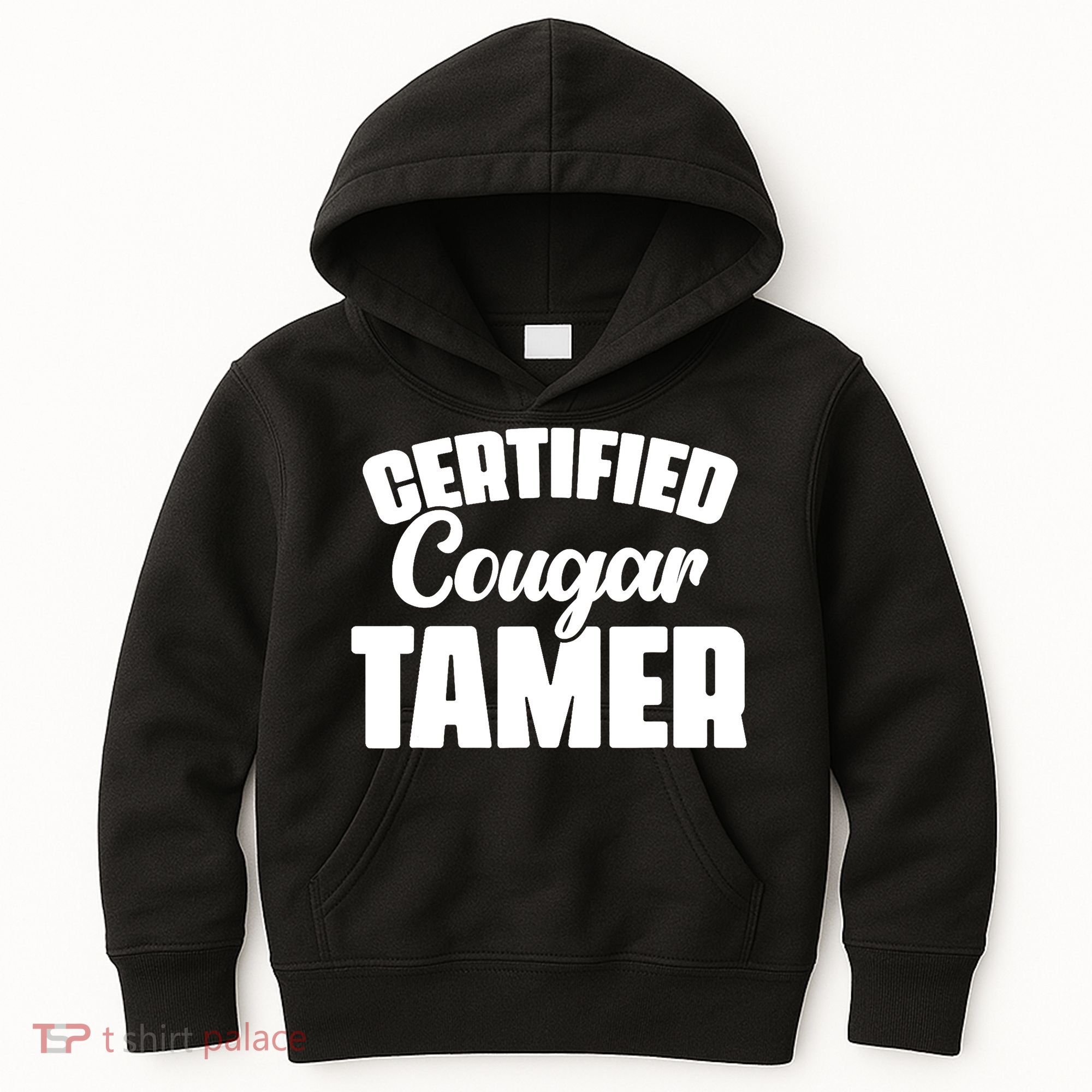 Certified Cougar Tamer Hunter Slayer Wild Cat Cougars Kids Hoodie