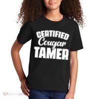 Certified Cougar Tamer Hunter Slayer Wild Cat Cougars Kids T-Shirt thumb 2