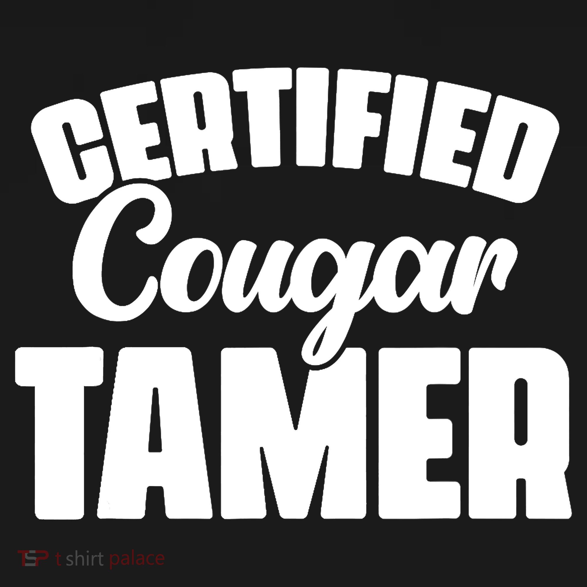 Certified Cougar Tamer Hunter Slayer Wild Cat Cougars Kids T-Shirt