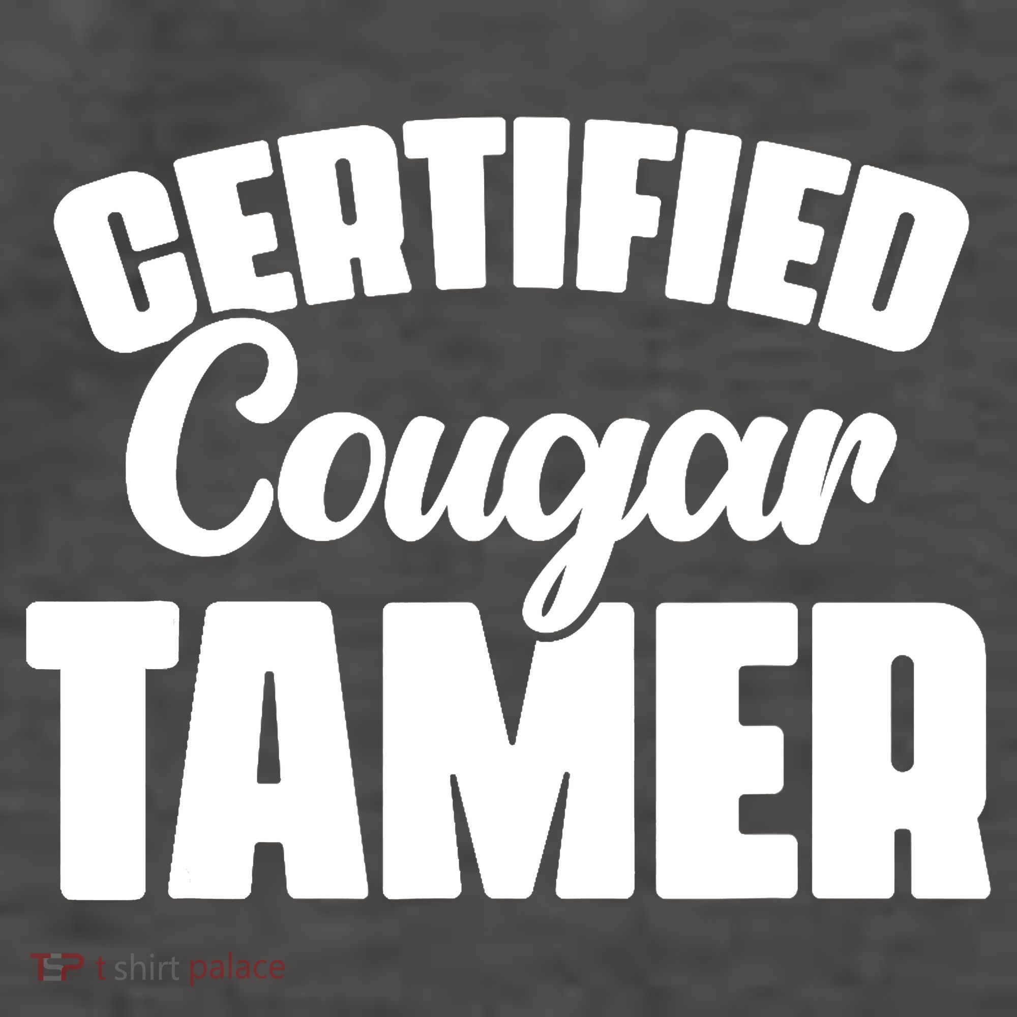 Certified Cougar Tamer Hunter Slayer Wild Cat Cougars Vector Backpack