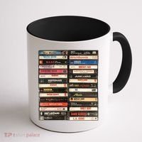 Classic Cassette Tape 1970s 1980s 1990s Coffee Mug thumb 1