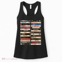 Classic Cassette Tape 1970s 1980s 1990s Women's Tank Top thumb 0