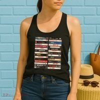 Classic Cassette Tape 1970s 1980s 1990s Women's Tank Top thumb 2