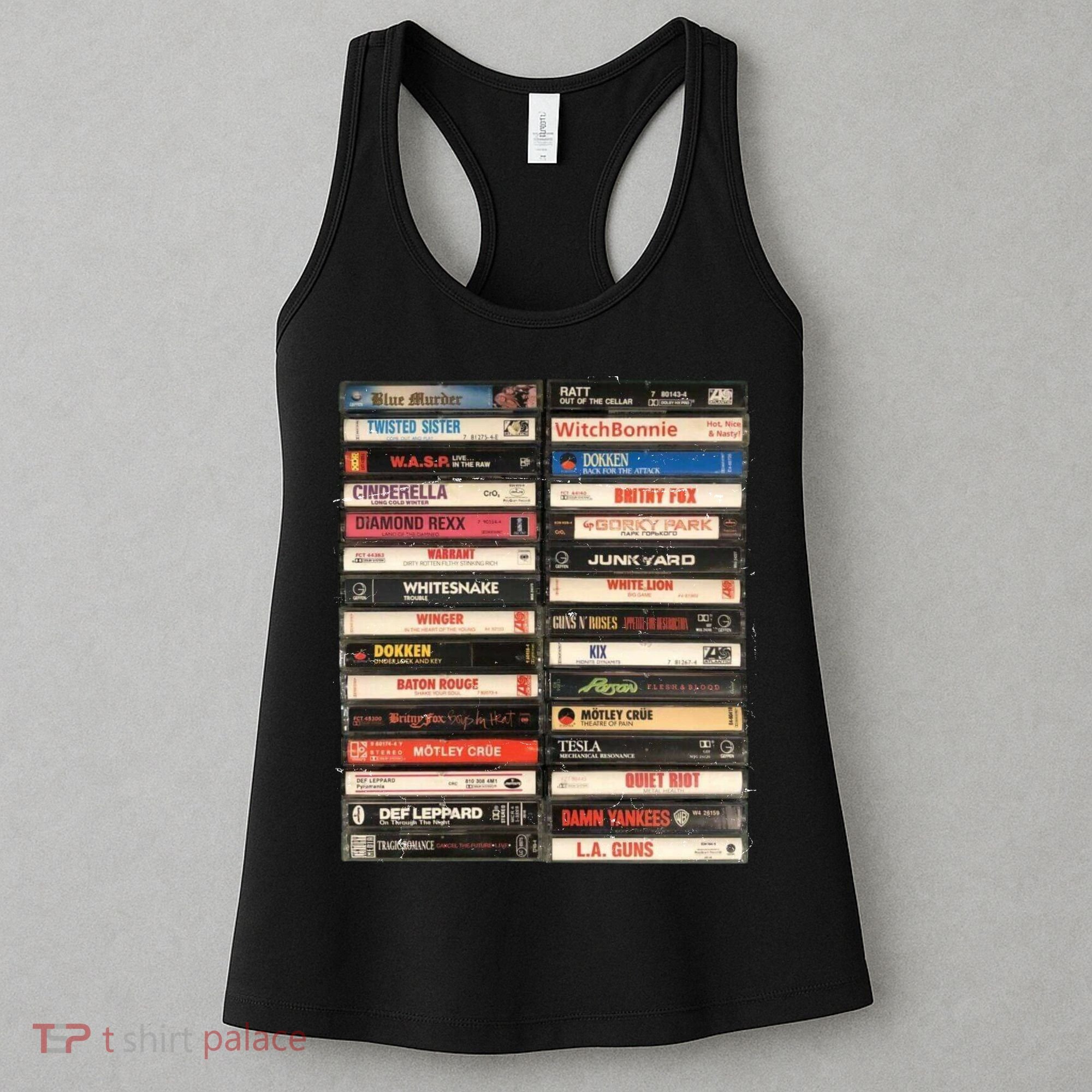 Classic Cassette Tape 1970s 1980s 1990s Women's Tank Top