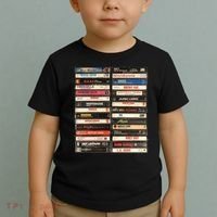 Classic Cassette Tape 1970s 1980s 1990s Toddler T-Shirt thumb 2
