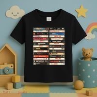 Classic Cassette Tape 1970s 1980s 1990s Toddler T-Shirt thumb 3