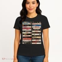 Classic Cassette Tape 1970s 1980s 1990s Women's T-Shirt thumb 4