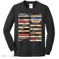 Classic Cassette Tape 1970s 1980s 1990s Kids Long Sleeve Shirt thumb 0