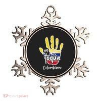 Colombia Colombian Touch Flag Hand Un Toque Ornament thumb 0