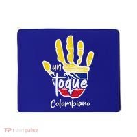Colombia Colombian Touch Flag Hand Un Toque Mousepad thumb 0