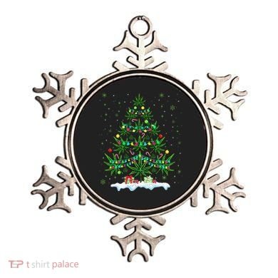 Cannabis Christmas Tree Xmas Funny Smoking Weed Marijuana Ornament